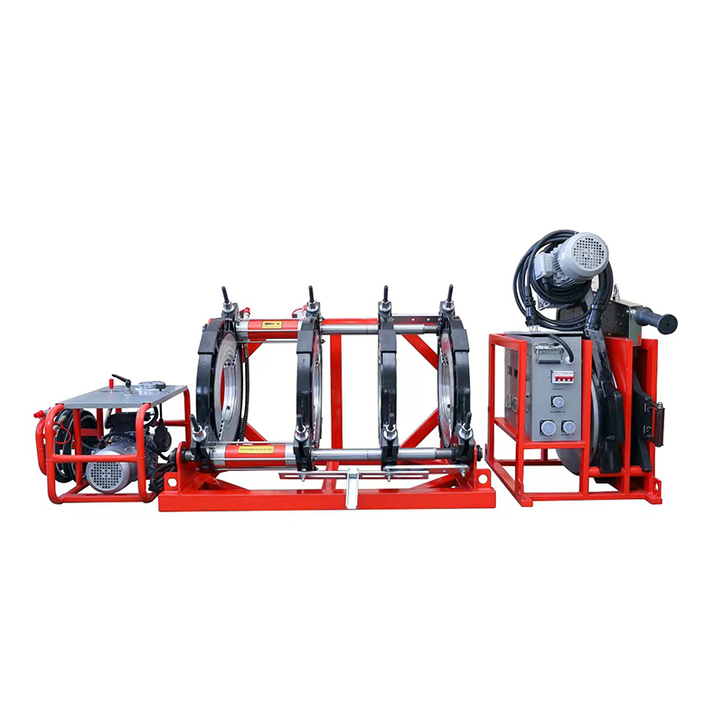 Máquina hidráulica de soldadura por fusión a tope para tubos de HDPE