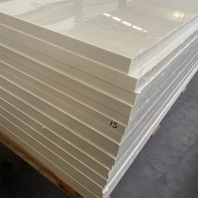 Hoja de PVC rígido resistente a la corrosión extruida sólida para construcción 